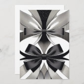 Tuxedo Collection Einladung (Vorne/Hinten)