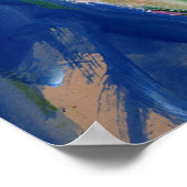 Tuxedo Cuff Lily Malerei Poster Print (Ecke)