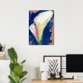 Tuxedo Cuff Lily Malerei Poster Print (Heimbüro)