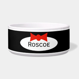 Tuxedo Dapper Boy Bow Krawatte Personalisiert Napf