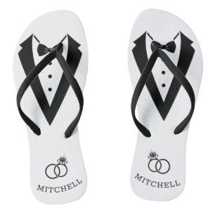 Tuxedo Flip Flops Badesandalen
