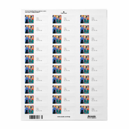 Tuxedo Fun House Skinny Cat (Vorne)