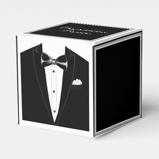 Tuxedo Geschenkschachtel (Vorderseite)