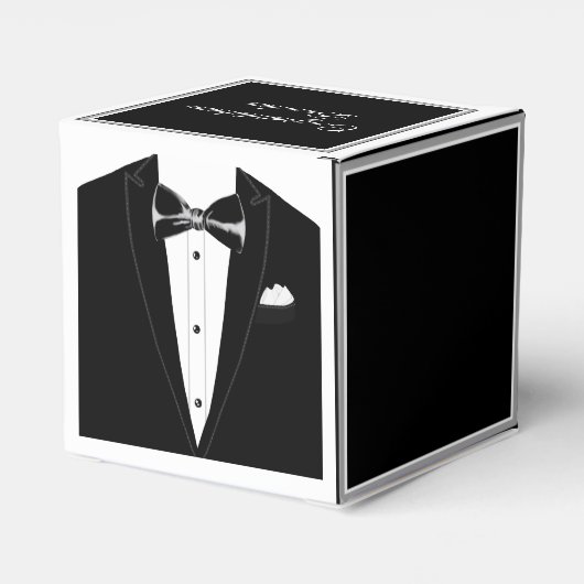 Tuxedo Geschenkschachtel (Rückseite)