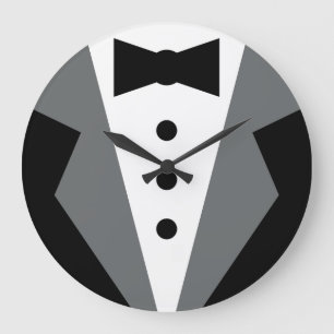 Tuxedo Große Wanduhr