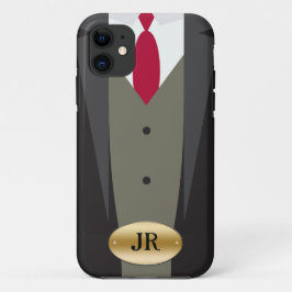 Tuxedo iPhone 5S Monogram Case