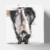 Tuxedo Kat Black Birthday Cats Cake Favor Box Geschenkschachtel (Oben)