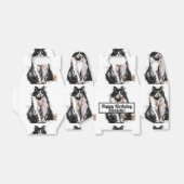Tuxedo Kat Black Birthday Cats Cake Favor Box Geschenkschachtel (Ungefaltet)