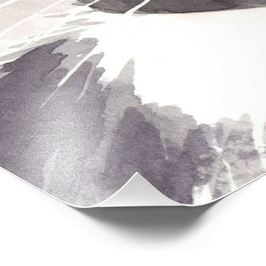 Tuxedo-Katze Fotodruck (Ecke)