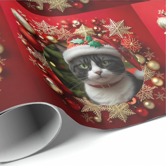 Tuxedo-Katze Geschenkpapier