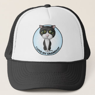 Tuxedo-Katze - i-Liebe mein Grandcat Truckerkappe