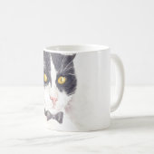 Tuxedo-Katze Kaffeetasse (VorderseiteRechts)