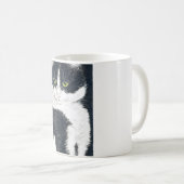 Tuxedo-Katze Kaffeetasse (VorderseiteRechts)