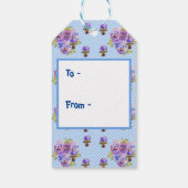 Tuxedo Katze Liebe Girls Geschenkanhänger (Rückseite)