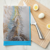 Tuxedo Katze Liebe Sie Frauen Kunst, Dichtung und  Geschirrtuch (Viertel Falte)