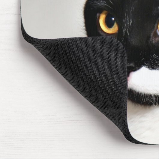 Tuxedo-Katze Mousepad (Ecke)