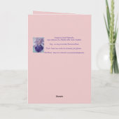 Tuxedo Katze Niedlich Funny Doing eine Hula Tanz C Karte (Rückseite)