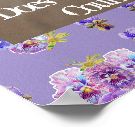 Tuxedo Katze Niedlich Funny Touching Zehen Katzen  Poster (Ecke)