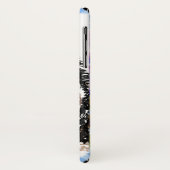 Tuxedo Katze Niedlich Zeichnend Schwarze und Weiße Case-Mate iPhone Hülle (Hinten/Links)