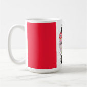 Tuxedo Katze Niedliche Hübsche Blume Katzen Wasser Kaffeetasse (Links)