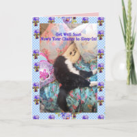 Tuxedo Katze Niedliche Schlafkatzen Gute Karte