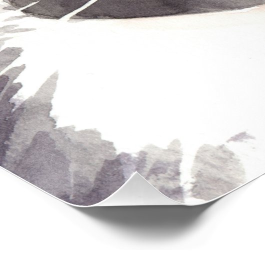 Tuxedo-Katze Poster (Ecke)