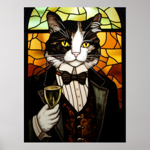 Tuxedo-Katze Poster