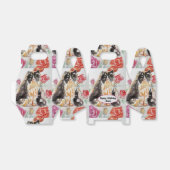 Tuxedo Katze Schwarz-weiß Katzen Niedliche Mädchen Geschenkschachtel (Ungefaltet)