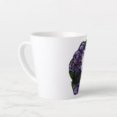 Tuxedo Katze Schwarze und weiße Katzen Milchtasse (Linke Ecke)