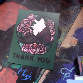 Tuxedo Katze Schwarze und weiße Katzen Postkarte