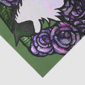 Tuxedo Katze Schwarze und weiße Katzen Seidenpapier (Ausschnitt)