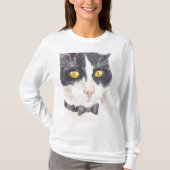 Tuxedo-Katze T-Shirt (Vorderseite)