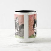 Tuxedo-Katzen-Kaffee-Tasse Tasse (Zentrum)