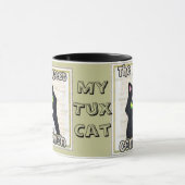 Tuxedo-Katzen-Kaffee/Tee-Tasse Tasse (Zentrum)