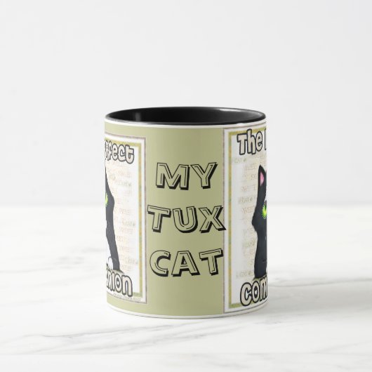 Tuxedo-Katzen-Kaffee/Tee-Tasse Tasse (Zentrum)