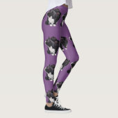 Tuxedo-Katzen-Katzen-Kunst-Leggings Leggings (Rechts)