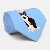 Tuxedo-Katzen-Krawatten Krawatte (Gerollt)