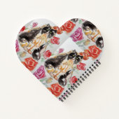 Tuxedo Katzen Niedlich Katzen Schwarz-weiß Mütter Notizblock (Rückseite)