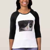 Tuxedo-Katzen-Shirt T-Shirt (Vorderseite)