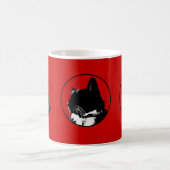 Tuxedo-Katzen-Tasse Kaffeetasse (Mittel)