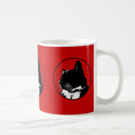 Tuxedo-Katzen-Tasse Kaffeetasse