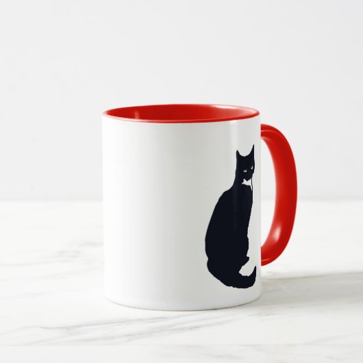 Tuxedo-Katzen-Tasse Tasse (VorderseiteRechts)