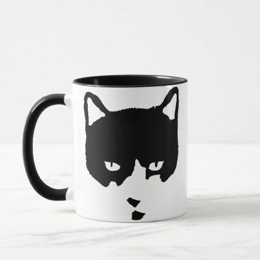 Tuxedo-Katzen-Tasse Tasse (Links)