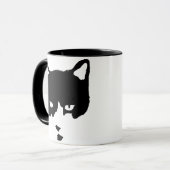 Tuxedo-Katzen-Tasse Tasse (Vorderseite Links)