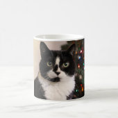 Tuxedo-Katzen-WeihnachtsTasse Kaffeetasse (Mittel)