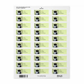 Tuxedo Katzenmalerei - Niedliche Originalkatzenart (Vorne)