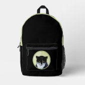 Tuxedo Katzenmalerei - Niedliche Originalkatzenart Bedruckter Rucksack (Vorderseite)