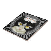 Tuxedo Katzenschwester Fliese (Seite)