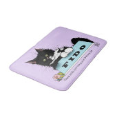 Tuxedo Kitten Dogs Bowl Badematte (Schrägansicht)