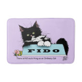 Tuxedo Kitten Dogs Bowl Badematte (Vorderseite)